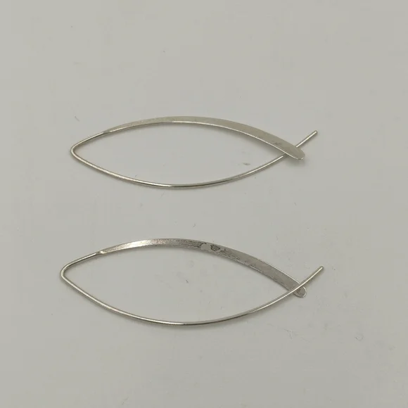 Sterling Silver Earrings - Picture 2 of 2